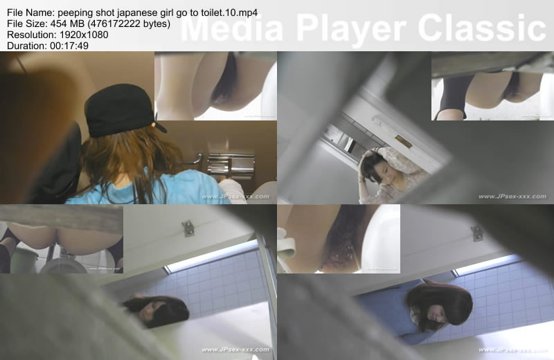 peeping shot japanese girl go to toilet.10